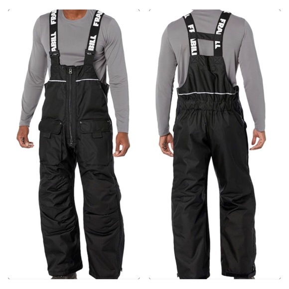 Frabill Winter Heavy Duty Outdoor Ice Hunter Fishing Insulated Bibs New NIB - Picture 1 of 10